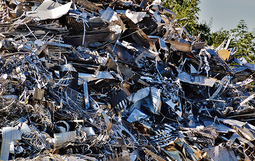 Residuos de metales no preciosos