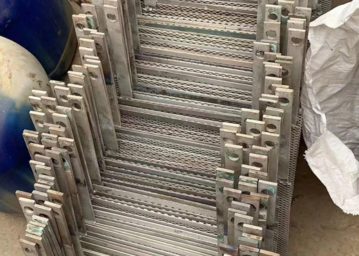 Reciclaje de malla de platino